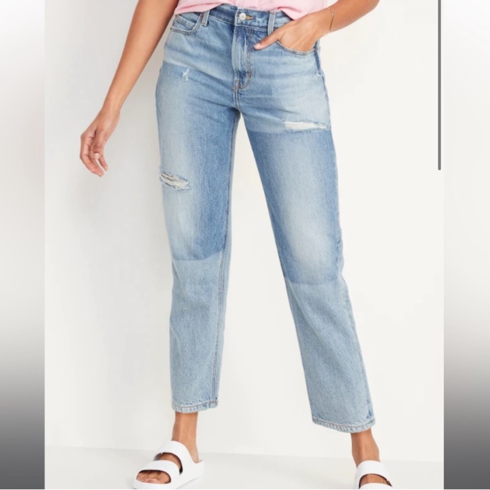 Old Navy Slouchy Straight Jeans